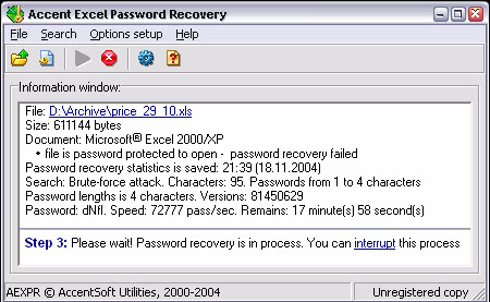 Access password recovery master 1.0 serial key